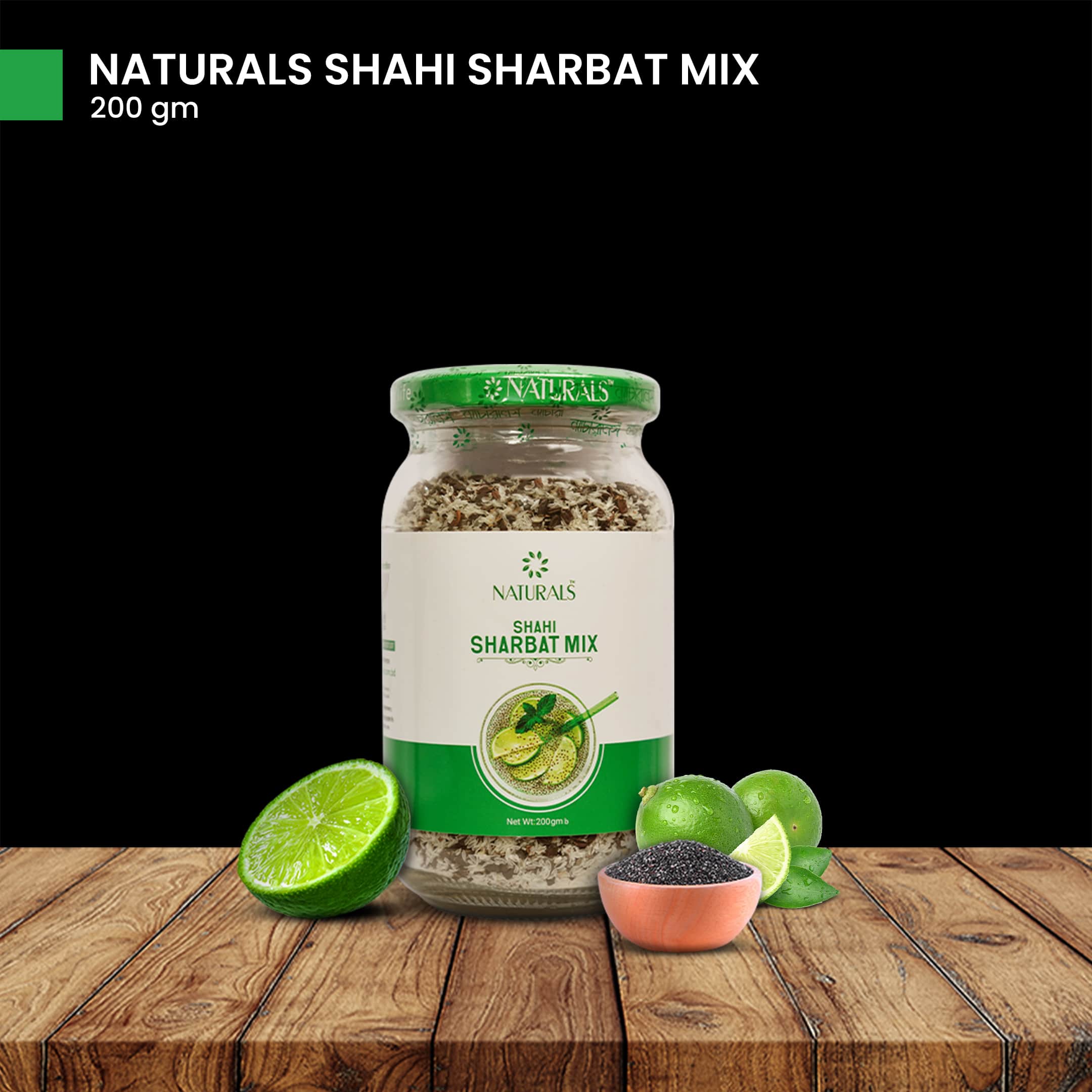 ন্যাচারালস শাহী শরবত মিক্সড ( Naturals Shahi Sharbat Mixed ) – 200gm